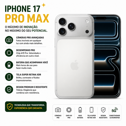 Apple iPhone 17 Pro Max 256GB Silver 6,9 48MP iOS 5G