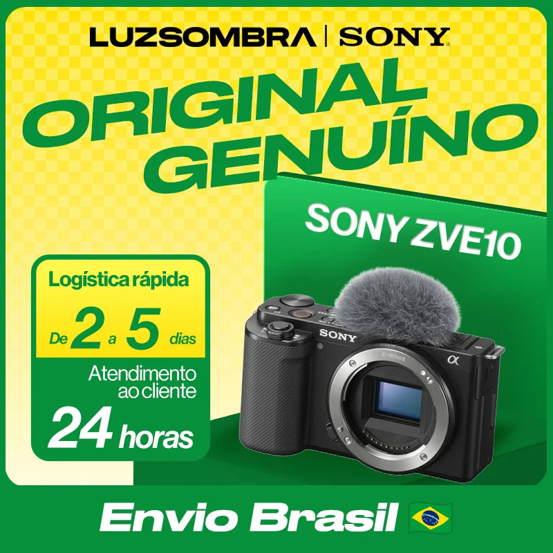 Câmera Digital Compacta Mirrorless APS-C Fotografia Fotógrafo Profissional 24.20MP 4K.