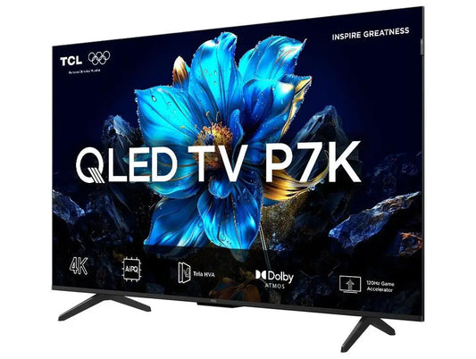 Smart TV 65 "TCL 4K UHD QLED 65P7K Google TV AiPQ Google Assistant 3 HDMI 1 USB