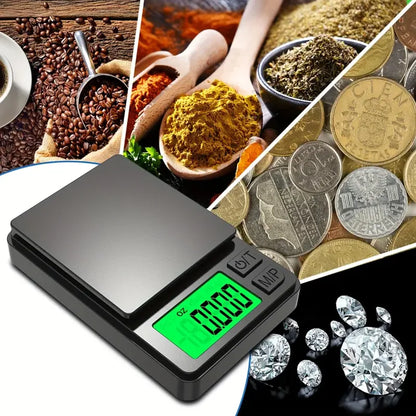Mini Balança Digital de Bolso – Ultra Precisão (0.01g / 0.1g)