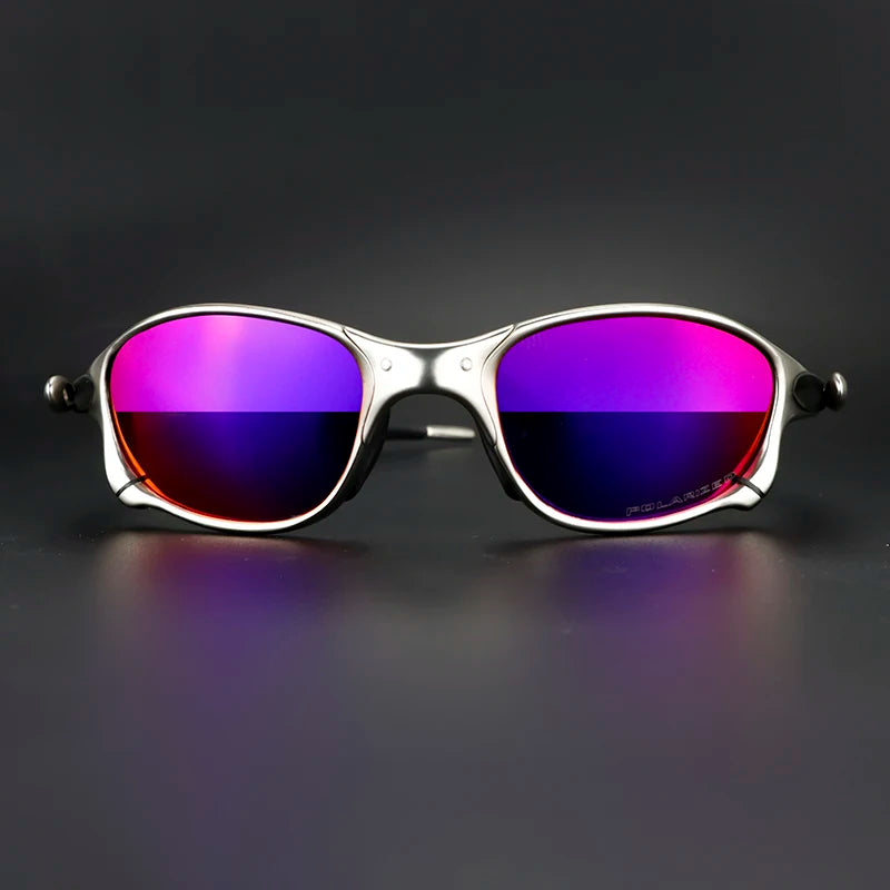 Outdoor Man Polarized Sunglasses Metal Sunglasses Cycling Glasses UV400  Fishing  Bicycle Goggles Cycling Eyewear Riding Glasses