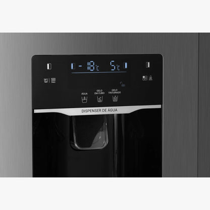 Refrigerator | Philco Frost Free Eco Invert 513L Ice and Water Dispenser Inox Refrigerator