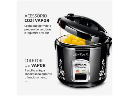 Panela elétrica de arroz Mondial Fast Rice 5 – 220V