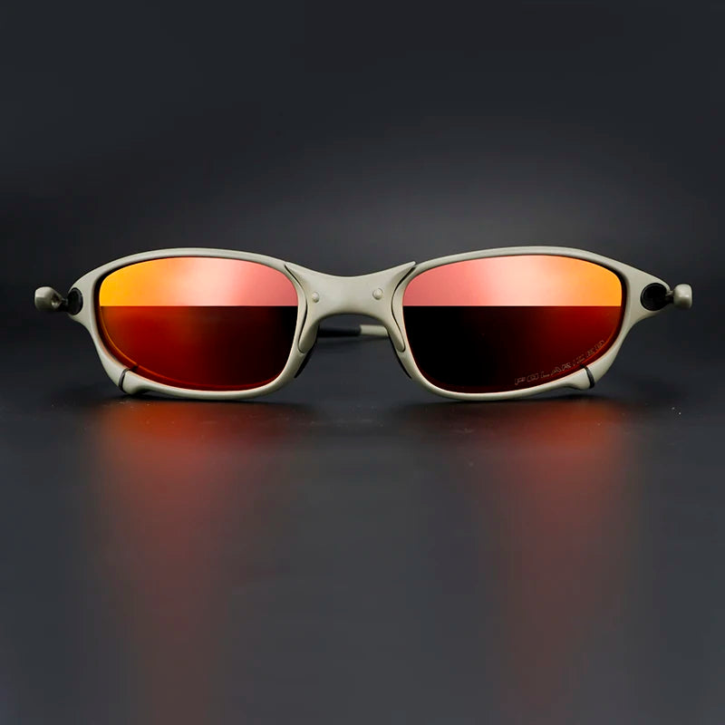 Outdoor Man Polarized Sunglasses Metal Sunglasses Cycling Glasses UV400  Fishing  Bicycle Goggles Cycling Eyewear Riding Glasses