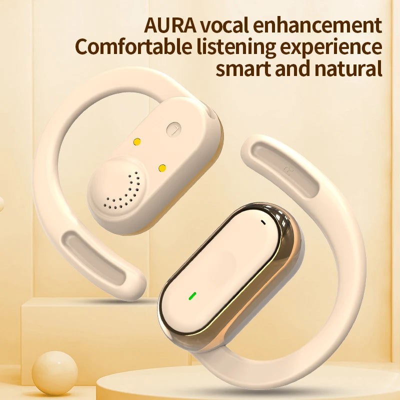 Fone de ouvido Bluetooth com controle touch inteligente