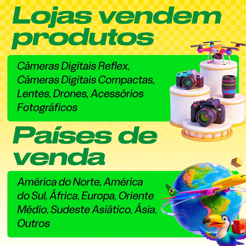Câmera Digital Compacta Mirrorless APS-C Fotografia Fotógrafo Profissional 24.20MP 4K.