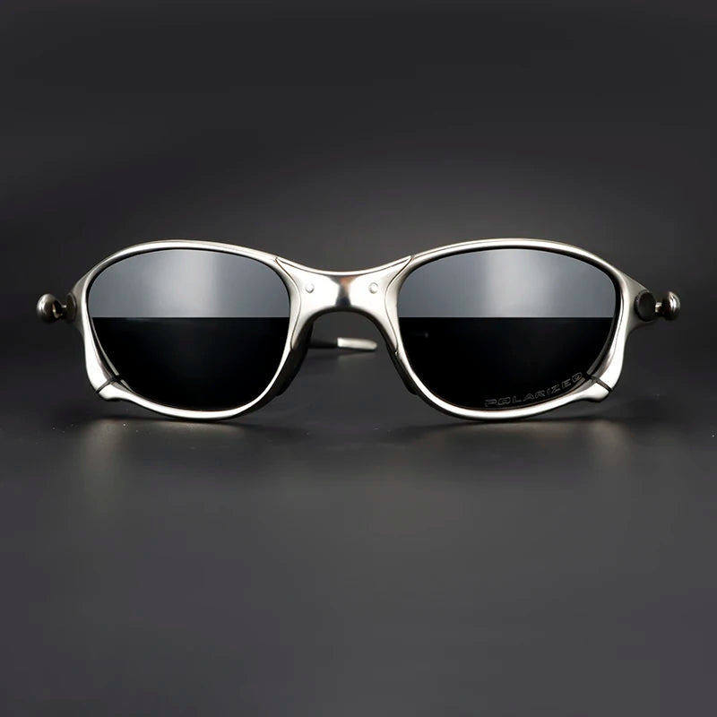 Outdoor Man Polarized Sunglasses Metal Sunglasses Cycling Glasses UV400  Fishing  Bicycle Goggles Cycling Eyewear Riding Glasses