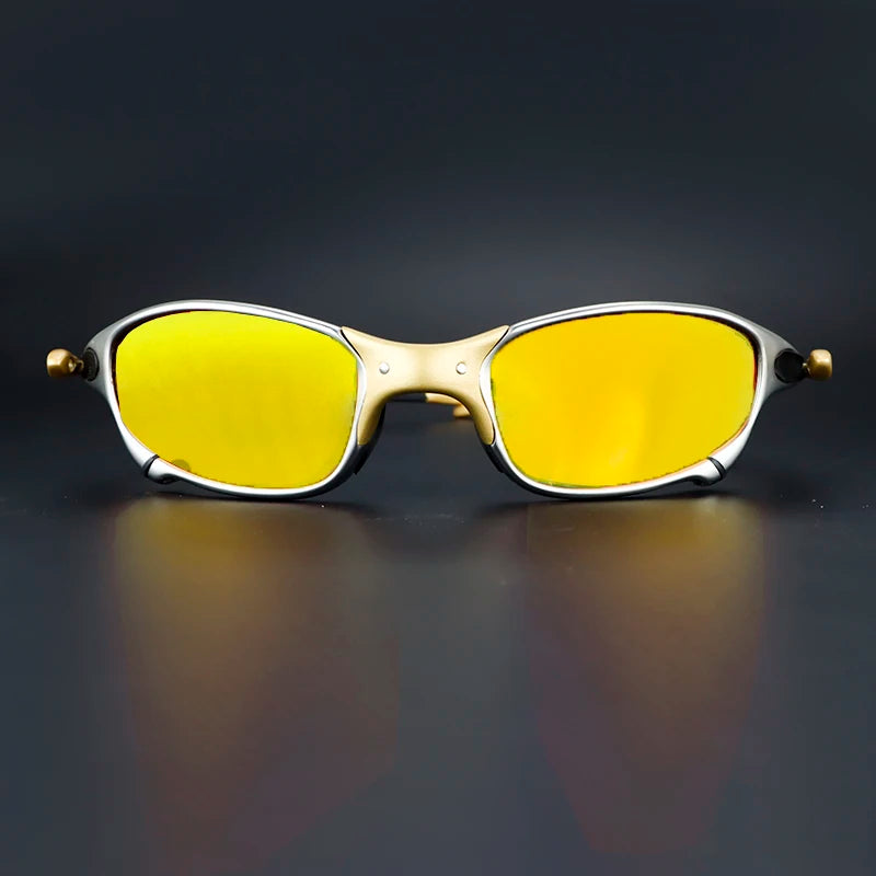 Outdoor Man Polarized Sunglasses Metal Sunglasses Cycling Glasses UV400  Fishing  Bicycle Goggles Cycling Eyewear Riding Glasses