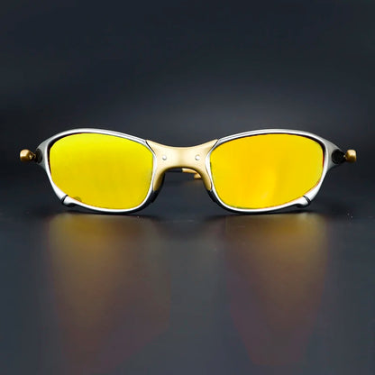 Outdoor Man Polarized Sunglasses Metal Sunglasses Cycling Glasses UV400  Fishing  Bicycle Goggles Cycling Eyewear Riding Glasses