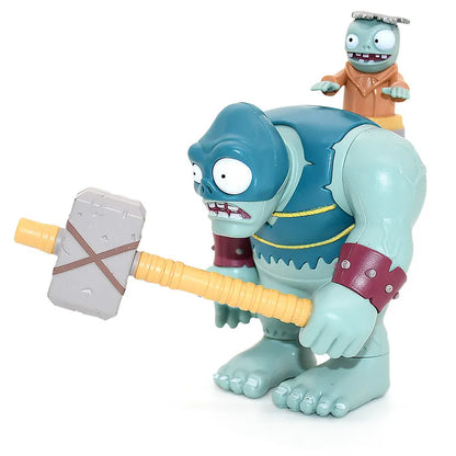 PLANTS VS ZOMBIES Crazy Dave Game Action Figure Roadblock Iron Bucket Grim Reaper Zombie Model Doll Kids Toys Children's Gifts
