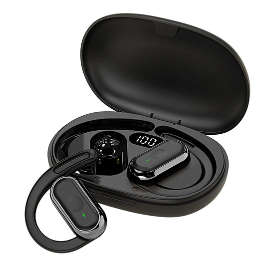 Fone de ouvido Bluetooth com controle touch inteligente