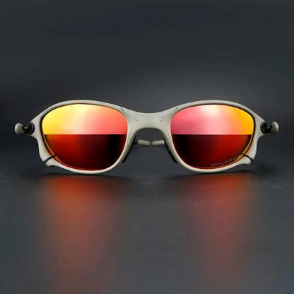 Outdoor Man Polarized Sunglasses Metal Sunglasses Cycling Glasses UV400  Fishing  Bicycle Goggles Cycling Eyewear Riding Glasses