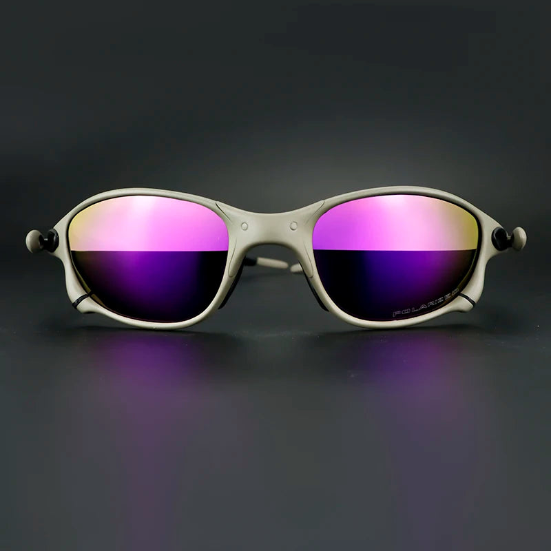 Outdoor Man Polarized Sunglasses Metal Sunglasses Cycling Glasses UV400  Fishing  Bicycle Goggles Cycling Eyewear Riding Glasses