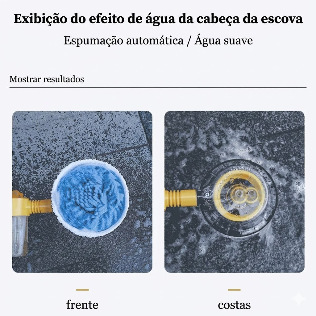 Escova Giratória 360° de Alta Pressão