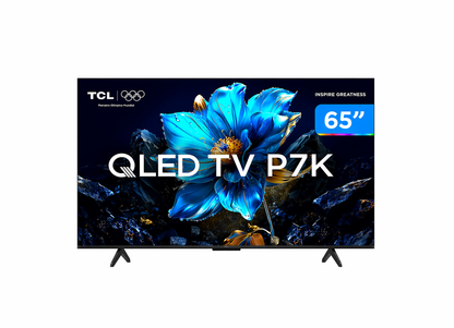 Smart TV 65 "TCL 4K UHD QLED 65P7K Google TV AiPQ Google Assistant 3 HDMI 1 USB